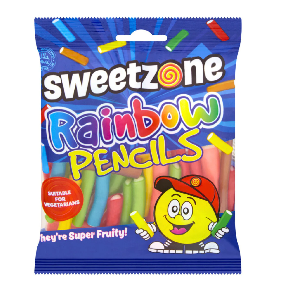 SWEETZONE RAINBOW PENCIL JELLY 90 GM