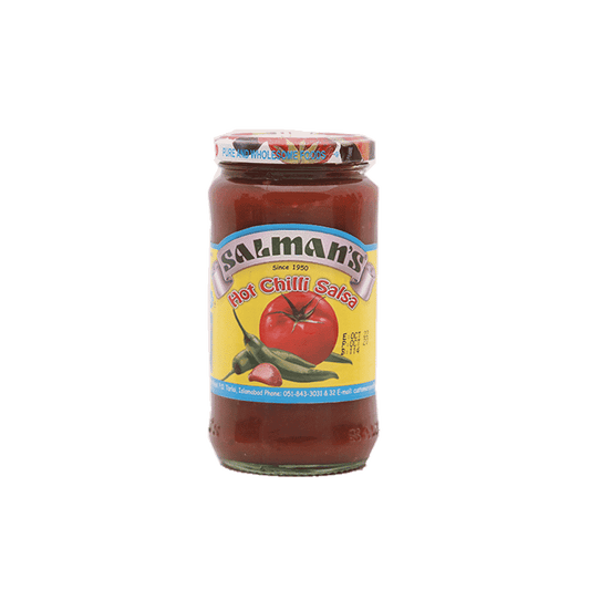 SALMANS HOT CHILLI SALSA 370 GM