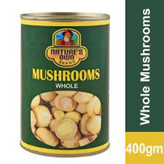 NATURES OWN MUSHROOMS WHOLE TIN 2500 GM