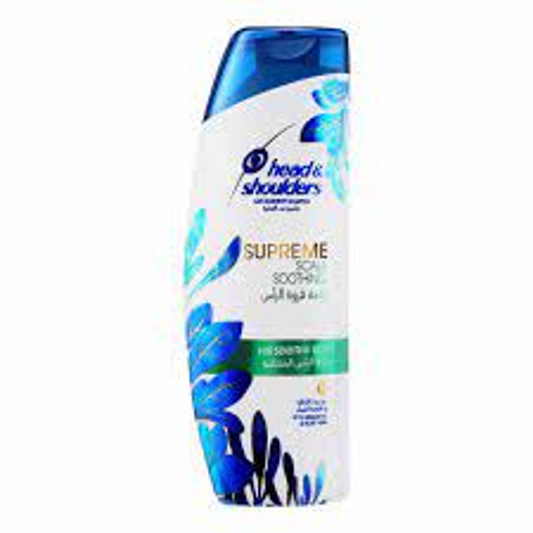 HEAD & SHOULDERS SHAMPOO SUPREME SCALP SOOTHING 400ML