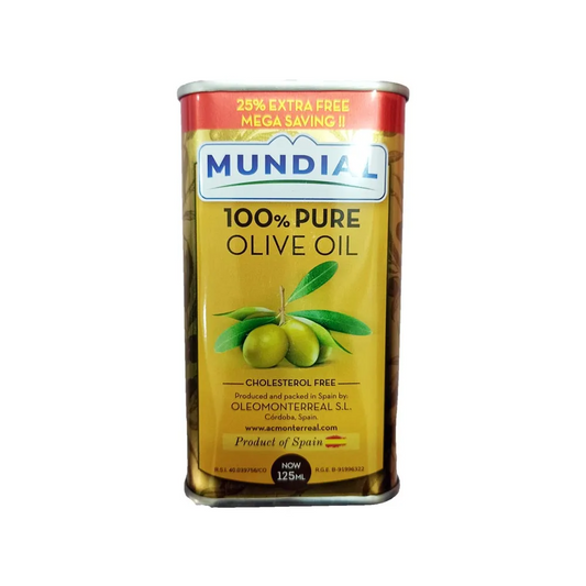 MUNDIAL OLIVE OIL PURE 125 ML