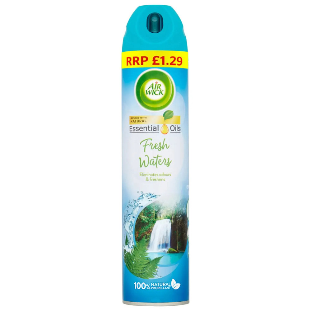 AIR WICK AIR FRESHNER FRESH WATERS 6 IN1 240 ML