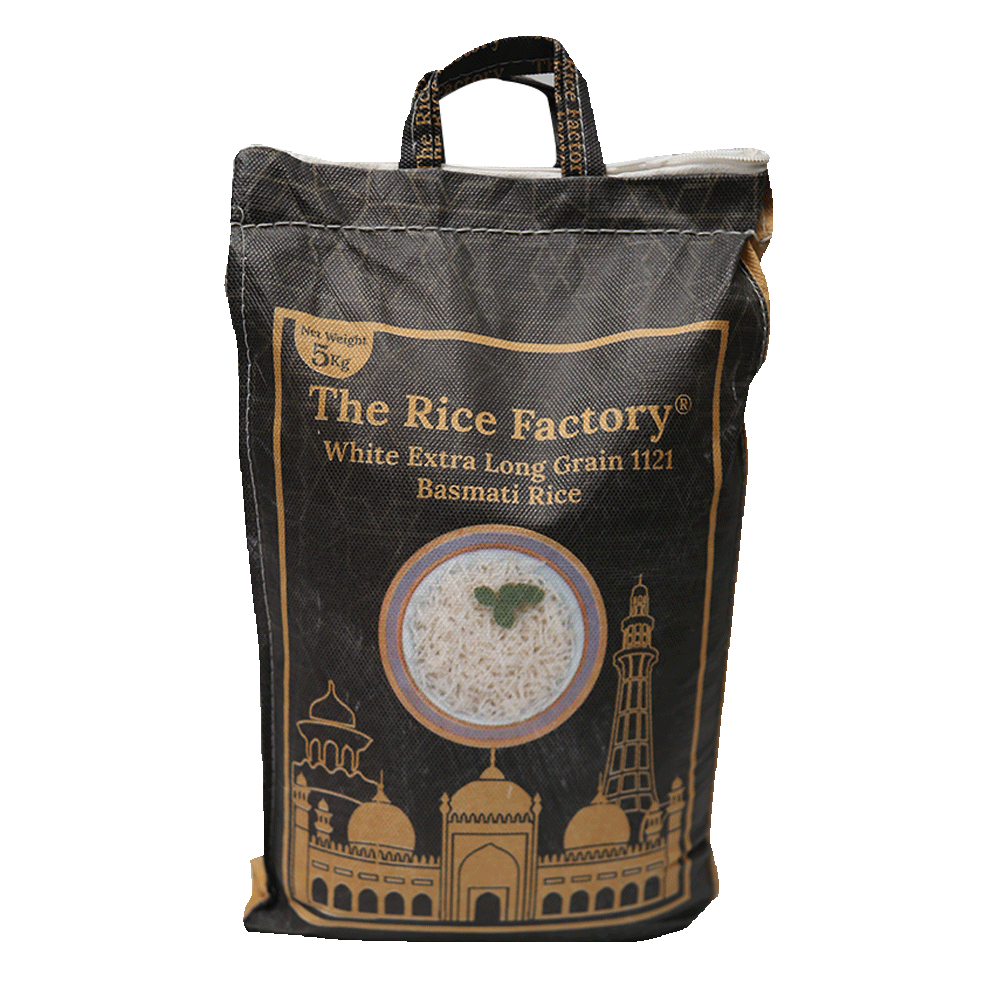 RICE FACTORY BASMATI RICE LONG GRAIN 1121 5 KG