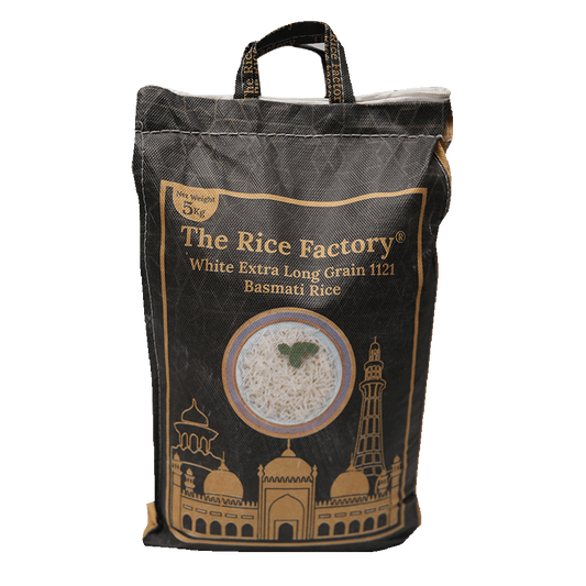 RICE FACTORY BASMATI RICE LONG GRAIN 1121 5 KG