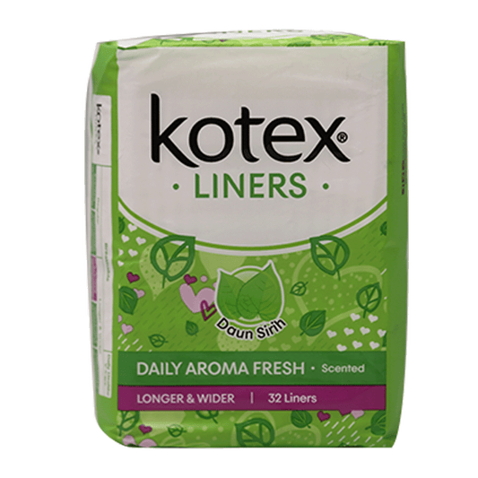 KOTEX SANITARY PADS DAILY AROMA FRESH SCENTED 32PC