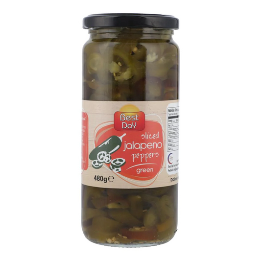 BEST DAY JALAPENO SLICED GREEN TIN 2500 GM