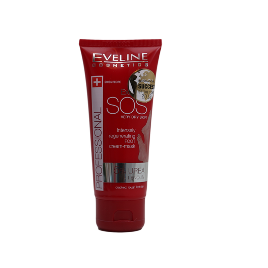 EVELINE EXTRA SOFT SOS V-DRY SKIN FOOT CREAM MASK - 100ML