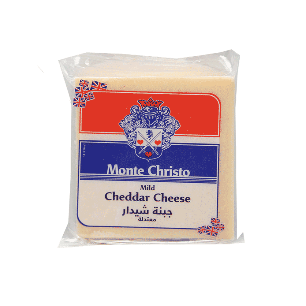 MONTE CHRISTO CHEDDAR CHEESE WHITE  200 GM