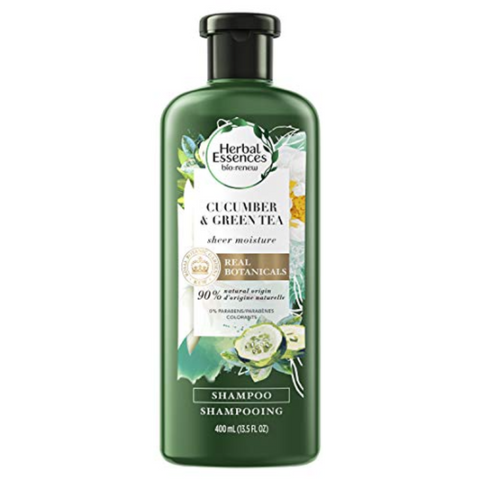 HERBAL ESSENCES SHAMPOO CUCUMBER & GREEN TEA 400 ML