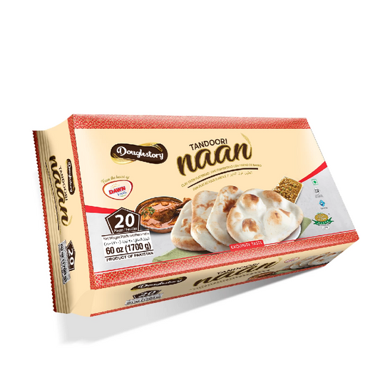 DAWN DOUGHSTORY  TANDORI NAAN - 20 PCS1700 GM