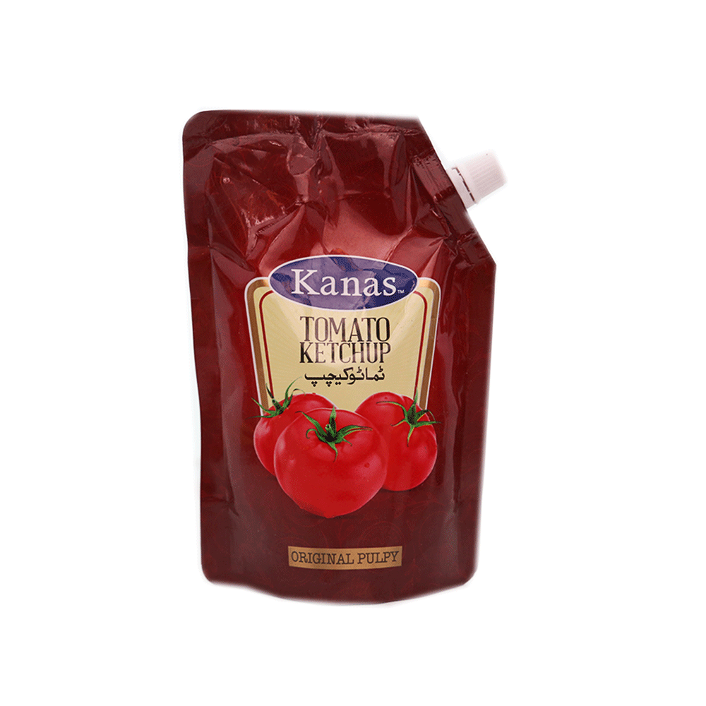 KANAS TOMATO KETCHUP ORIGINAL POUCH 400 GM