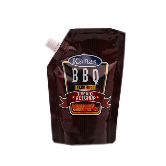 KANAS BARBEQUE TOMATO KETCHUP POUCH 400GM