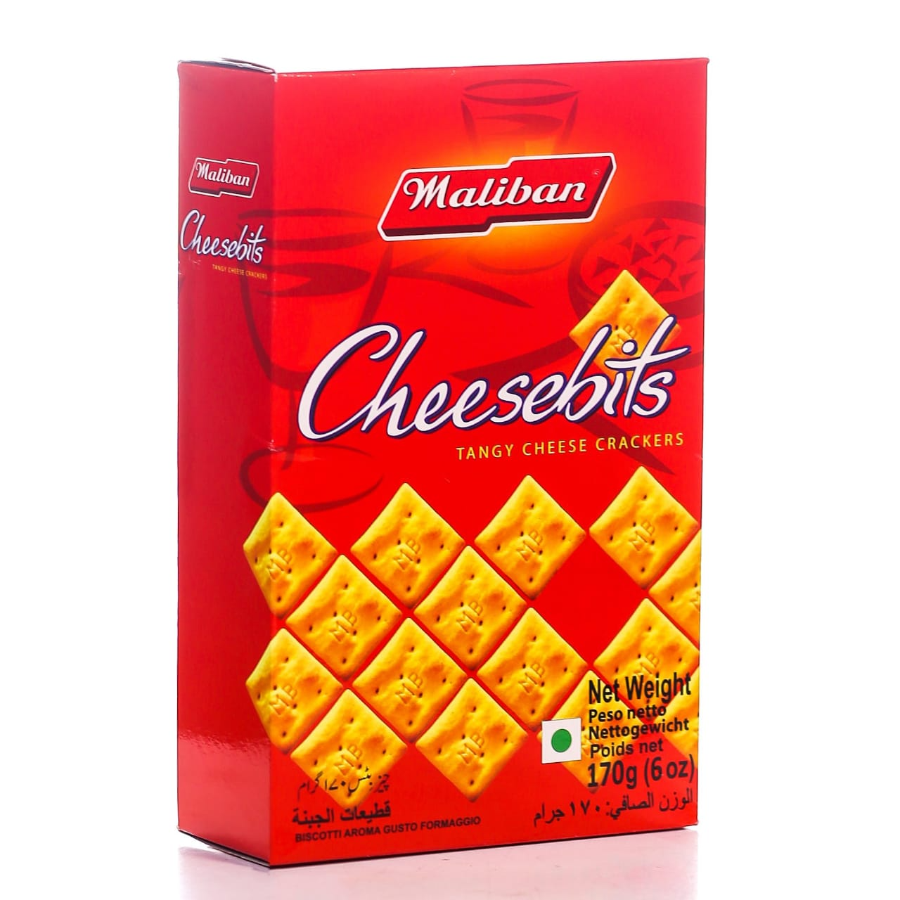 MALIBAN CHEESE BITS 170GM