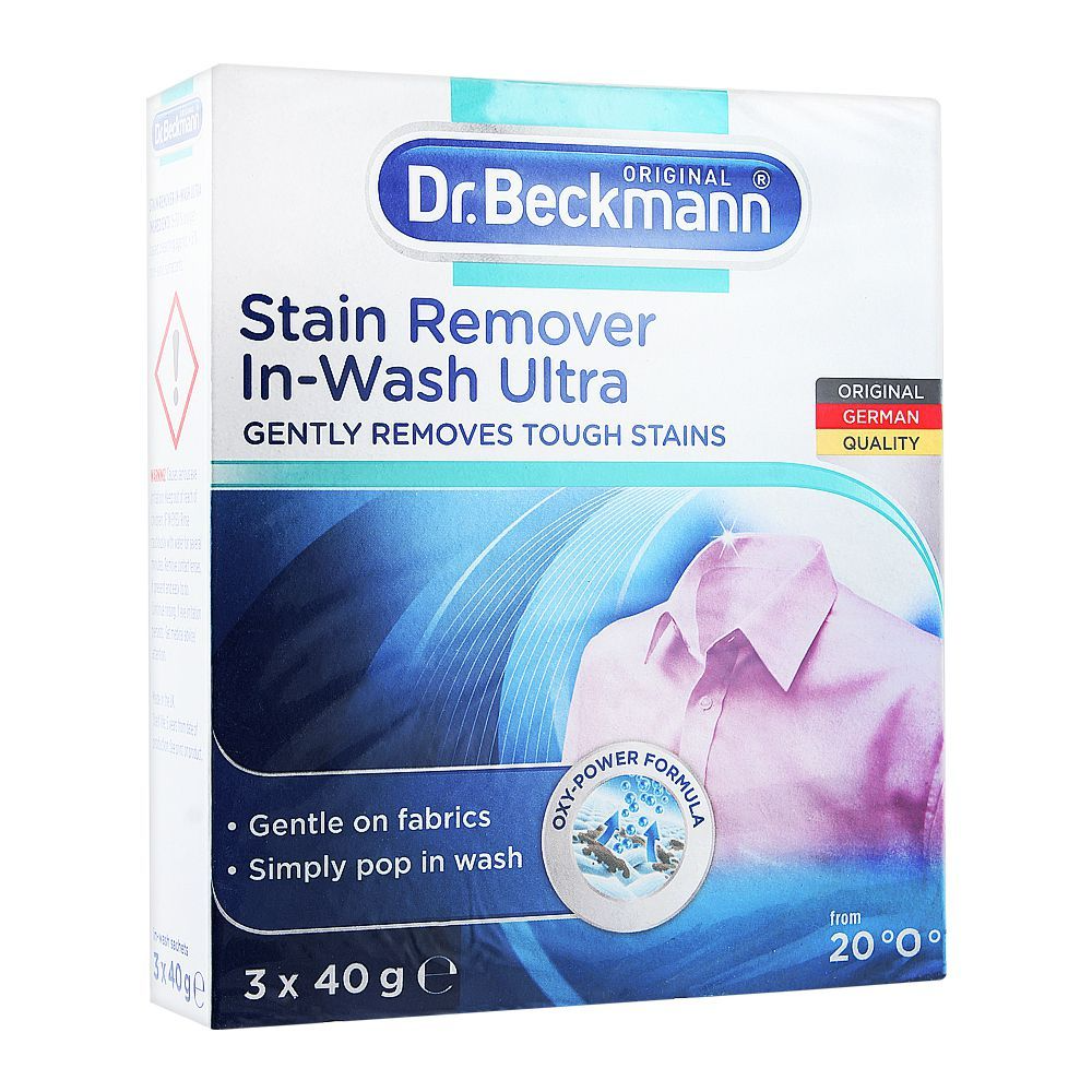 DR BECKMANN STAIN REMOVER IN-WASH ULTRA 40 GM