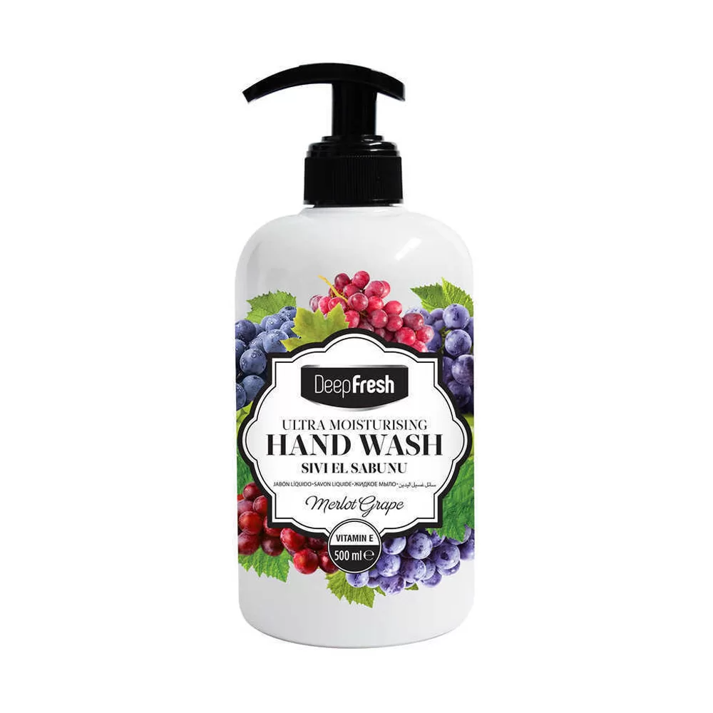 DEEP FRESH HAND WASH MERLOT GRAPE ULTRA MOISTURE 500 ML