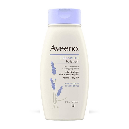 AVEENO BODY WASH STRESS RELIEF LAVENDER SCENTED 532 ML