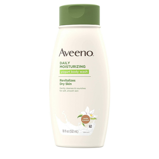 AVEENO BODY WASH YOGURT VANILLA SCENTED 532 ML