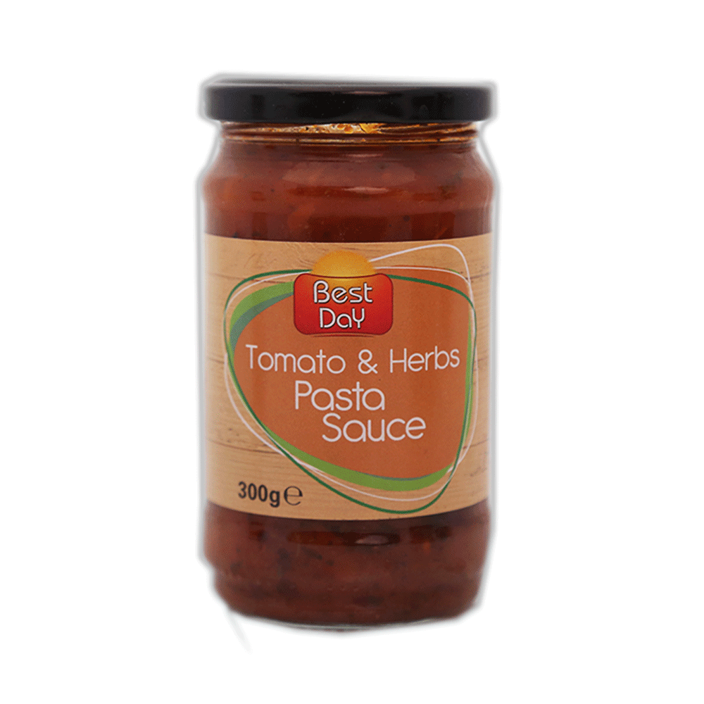 BEST DAY PASTA SAUCE TOMATO & HERBS 300 GM