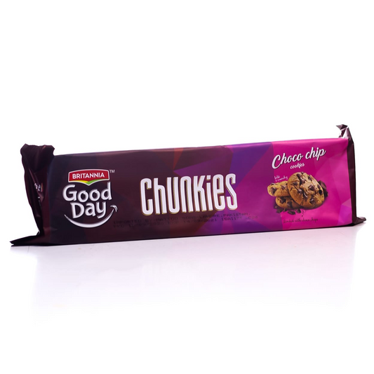 BRITANNIA GOOD DAY CHUNKIES COOKIES 125GM