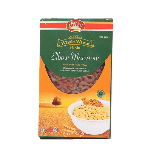 BAKE PARLOR WHOLE WHEAT ELBOW MACARONI 400 GM