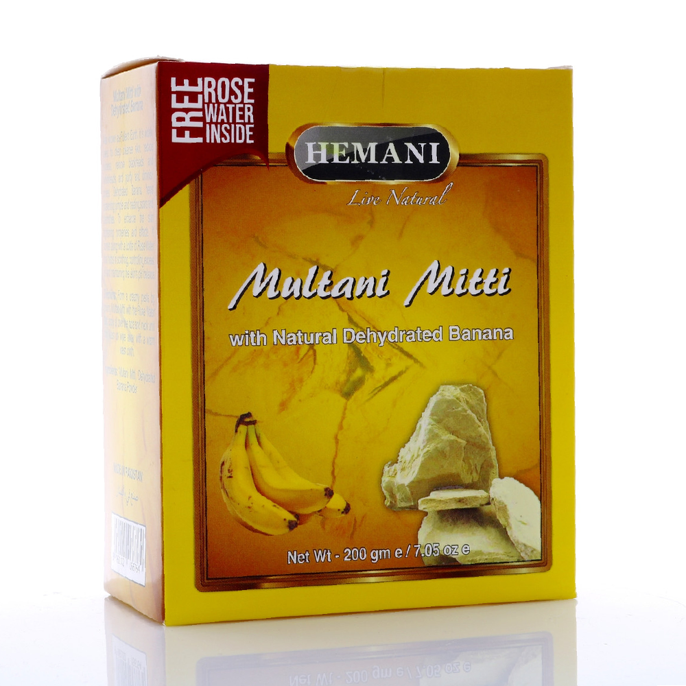 HEMANI MULTANI MITTI WITH DEHYDRATED BANANA POWDER 200GM