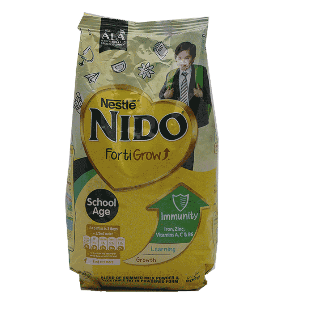 NESTLE NIDO FORTIGROW SCHOOL AGE POUCH 900GM