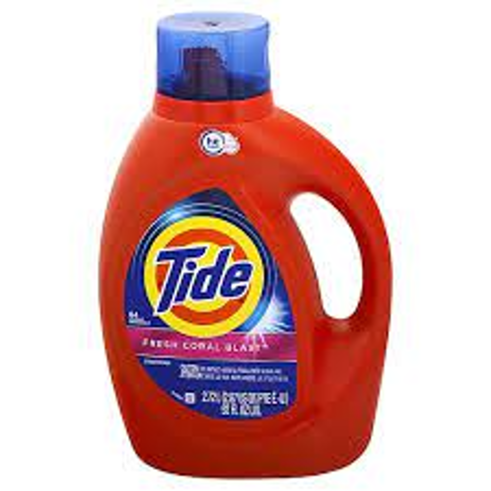 TIDE WASHING LIQUID FRESH CORAL BLAST 2.72 LTR