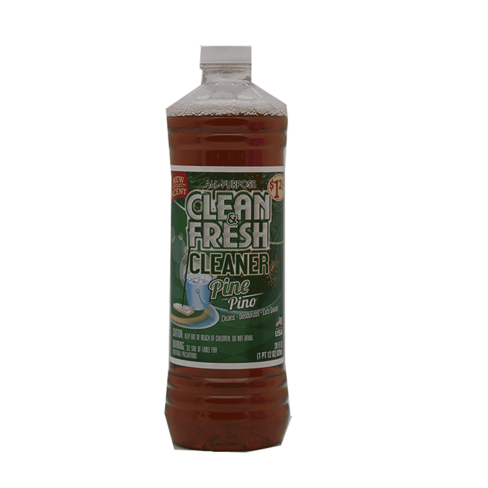 CLEAN & FRESH CLEANER ALL PURPOSE PINE 828 ML