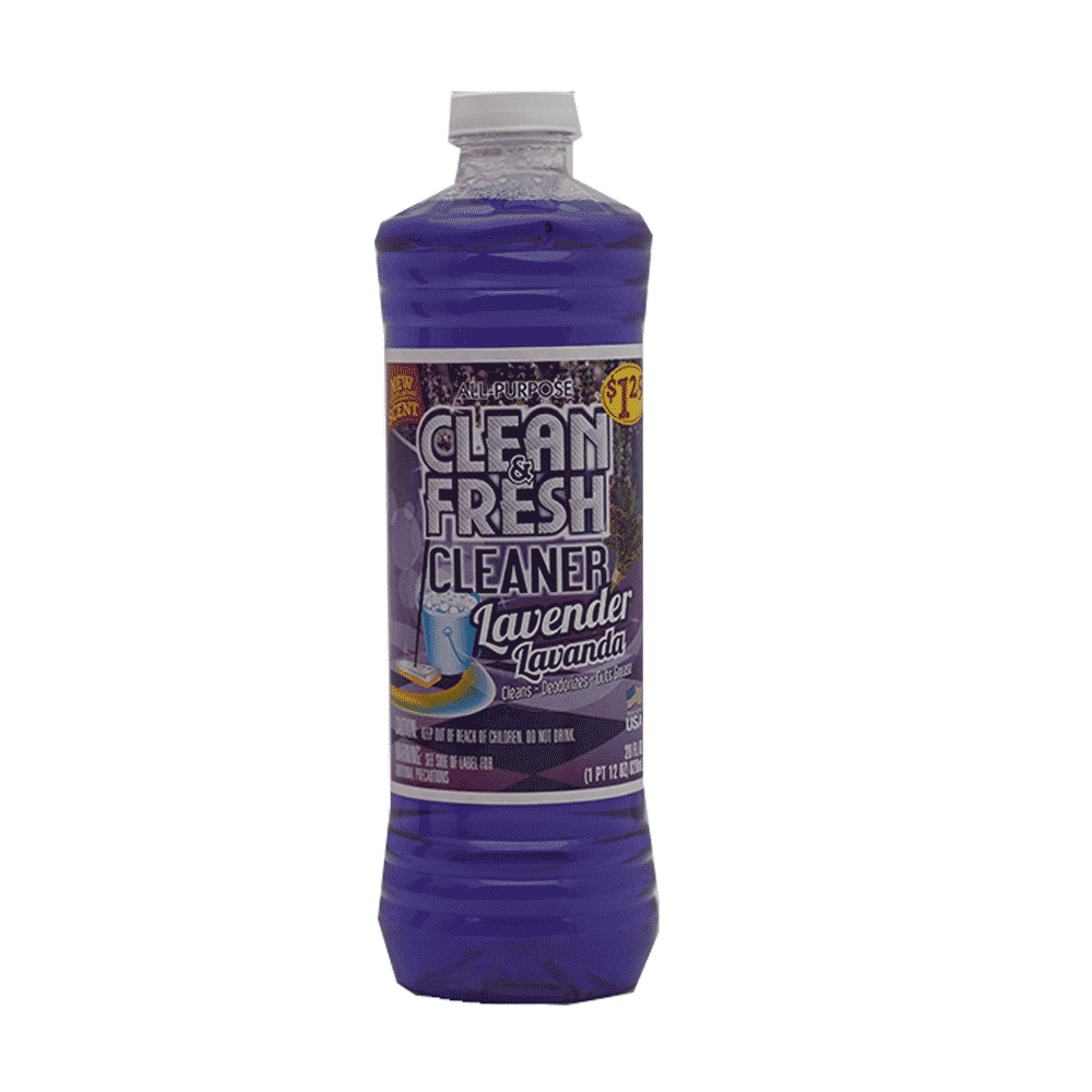 CLEAN & FRESH CLEANER ALL PURPOSE LAVENDER 828 ML