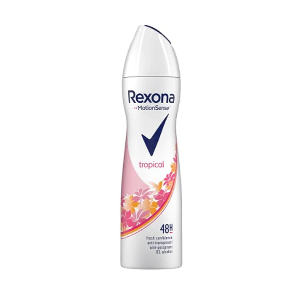 REXONA DEODORANT TROPICAL 48H 200 ML