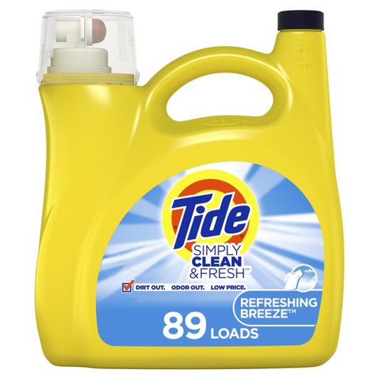 TIDE WASHING LIQUID SIMPLY REFRESHING BREEZE 3.79 LTR