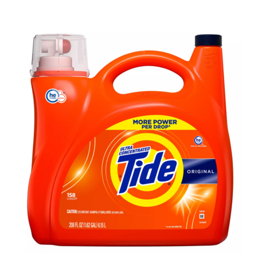 TIDE WASHING LIQUID ORIGINAL ULTRA CONCENTRATED 6.15 LTR