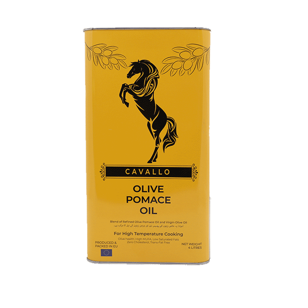 CAVALLO POMACE OLIVE OIL TIN 4 LTR