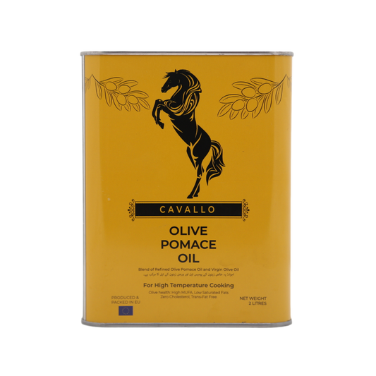 CAVALLO POMACE OLIVE OIL TIN 2 LTR