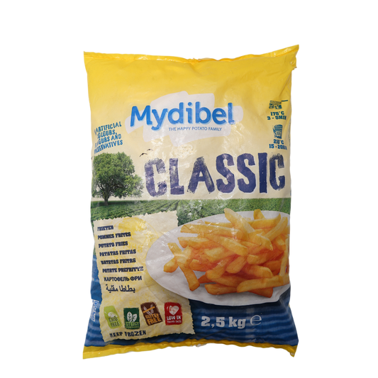 MYDIBEL FRIES CLASSIC 10X10 BAG 2.5KG