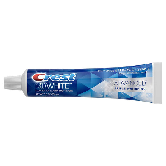 CREST TOOTH PASTE ADVANCED TRIPLE 3D WHITENING 158 GM