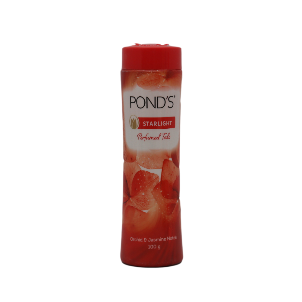 PONDS TALCUM POWDER STARLIGHT ORCHID & JASMINE 100 GM