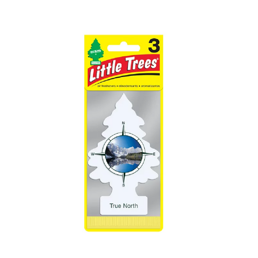 LITTLE TREES CARD AIR FRESHENER TRUE NORTH