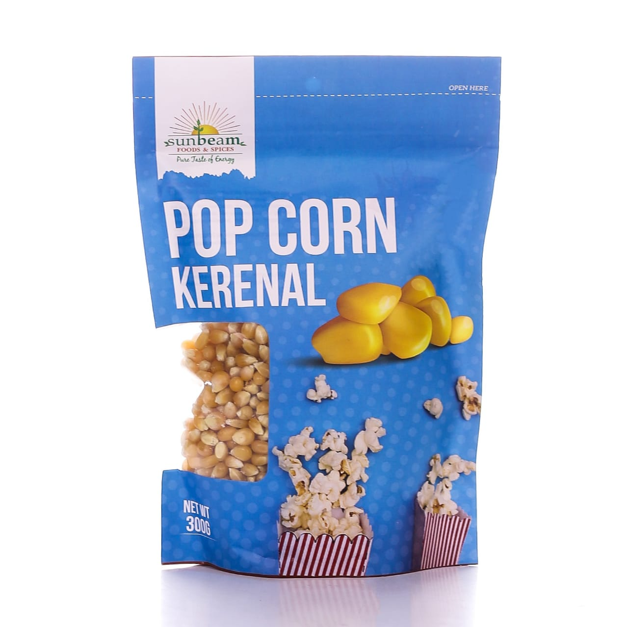 SUNBEAM POP CORN KERENAL POUCH 300GM