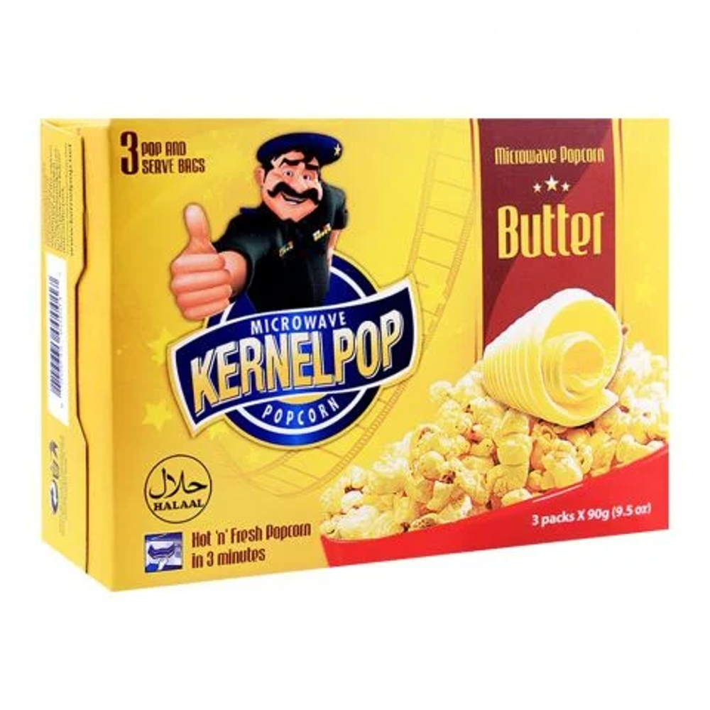 KERNEL POP BUTTER PROMO PACK 360GM