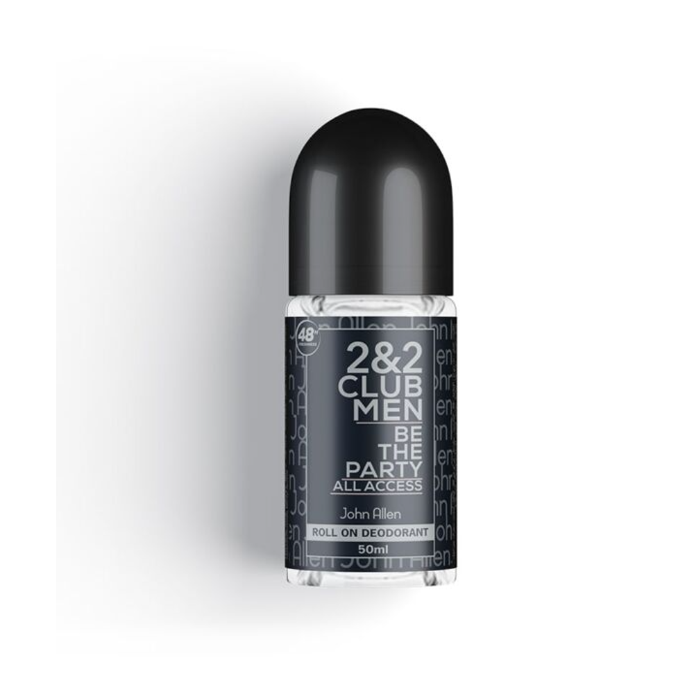 JOHN ALLEN ROLL ON DEODORANT 2&2 CLUB MEN 50 ML