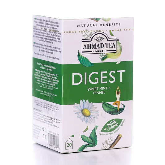 AHMAD TEA BAGS DIGEST SWEET MINT & FENNEL 20S 30 GM