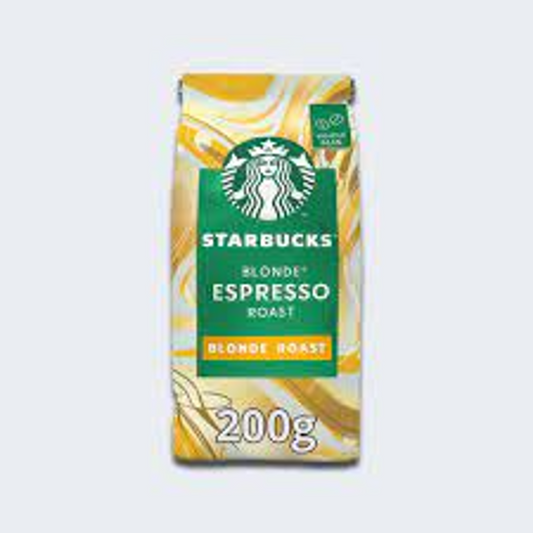 STARBUCKS COFFEE BEAN ESPRESSO BLONDE ROAST 200 GM