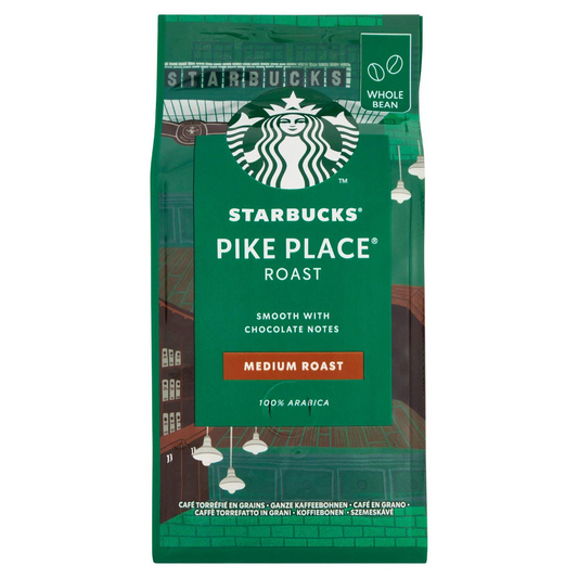 STARBUCKS COFFEE BEAN PIKE PLACE MEDIUM ROAST 200 GM