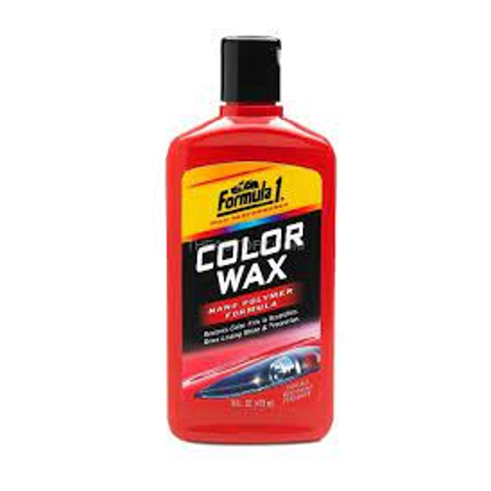 FORMULA 1 COLOR WAX RED RESTORE COLOR SCRATCHES SHINE 473 ML