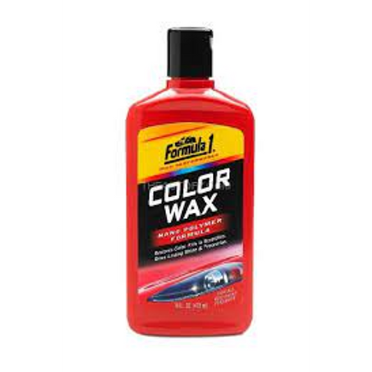 FORMULA 1 COLOR WAX RED RESTORE COLOR SCRATCHES SHINE 473 ML