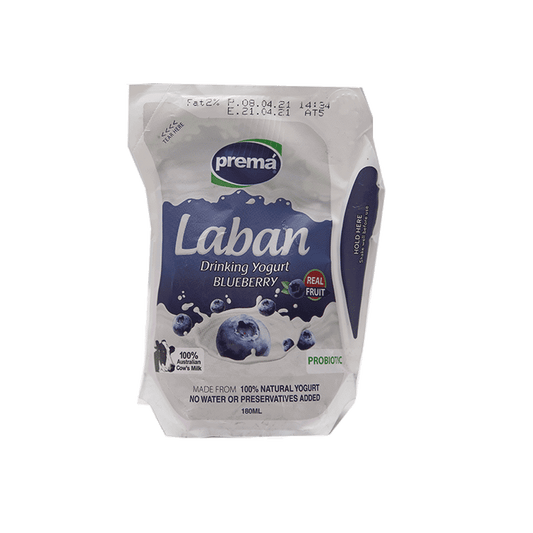 PREMA LABAN DRINKING YOGURT BLUEBERRY 180ML