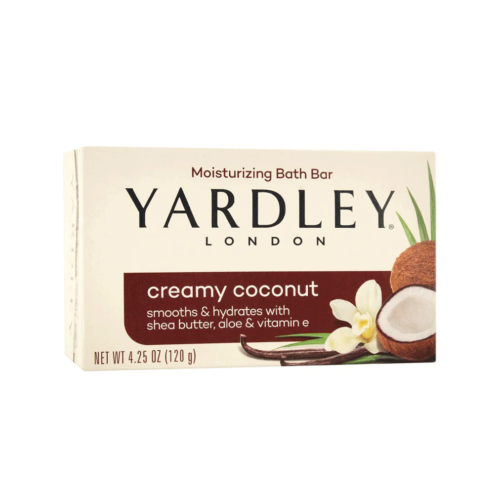 YARDLEY SOAP CREAMY COCONUT 120 GM