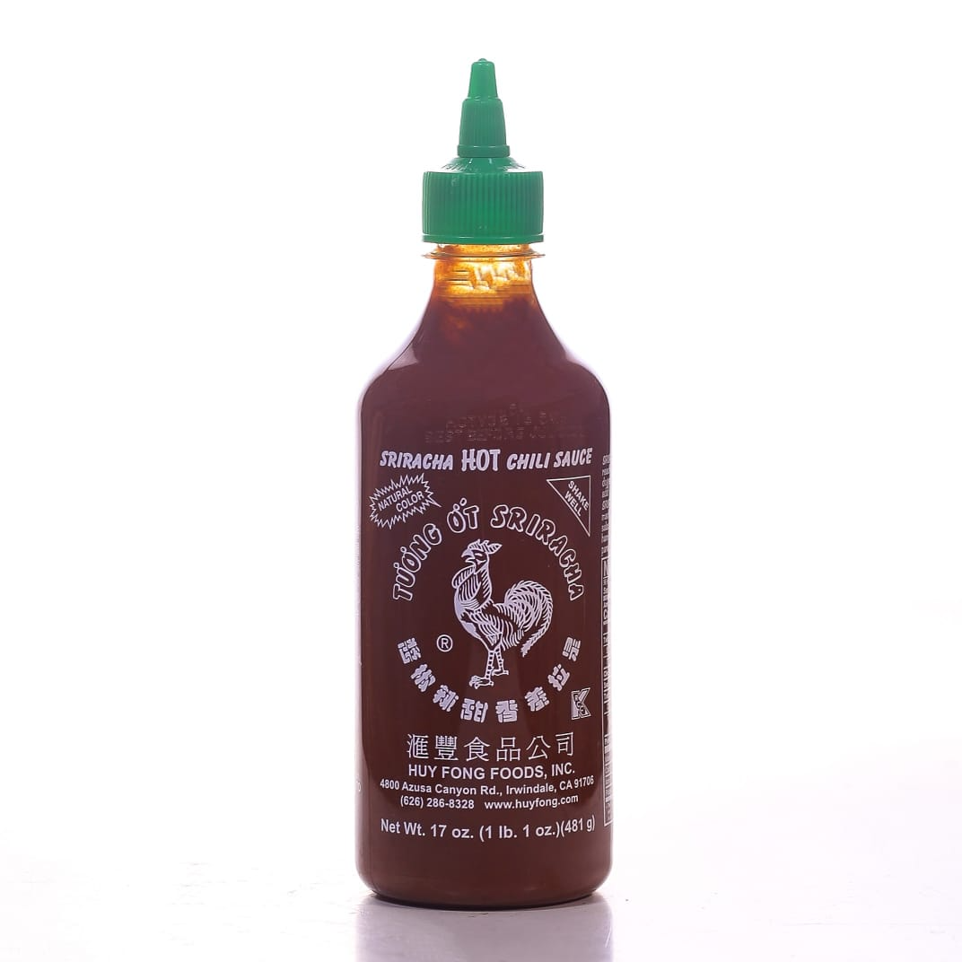 SRIRACHA HOT CHILLI SAUCE ORIGINAL 481GM