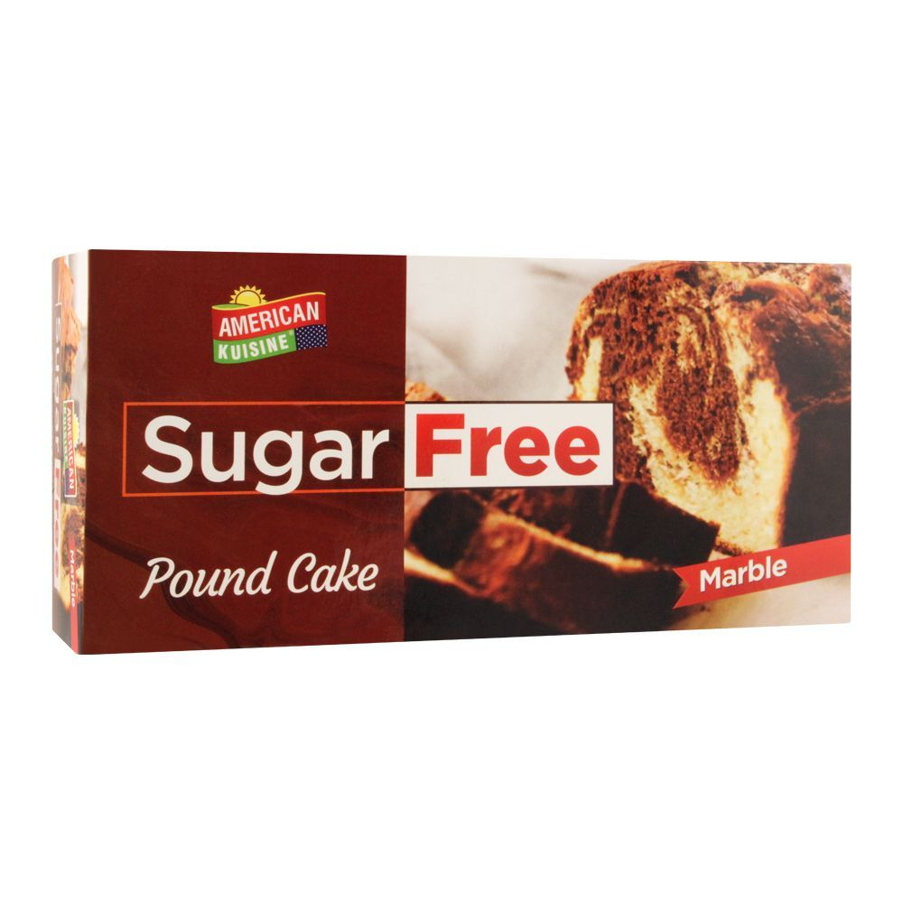 AMERICAN KUISINE SUGAR FREE POUND CAKE MARBLE 230GM